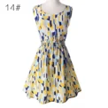 Casual Women Summer Beach Dress 2025 Femme Sexy Chiffon Florals Print Short Boho Dresses White Party Dress - Image 6