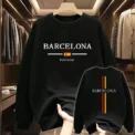 Casual Hot Sales Men's Sweatshirts Printing O-Neck Quality Long Sleeves Man Popular Tops Sports Clothing Pullover Jogging Casual