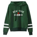 Hoodies Womens Sweatshirts Print Daily Versatile Pullovers Stripe Jogging Sports Clothing Casual Street Woman Hooded Tops - Image 2