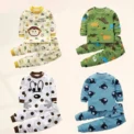 Christmas Gift For Girls Kids|unisex Cotton Christmas Gift Set For Kids - Cartoon Pajamas & Sleepwear