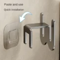 Bathroom Slipper Rack Slippers Hanging Shelf Storage Organizer Multifunctional Toilet Shoes Rack Simple Bathroom Storage Hook - Image 2