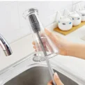 Silicone Milk Bottle Brush Cup Scrubber Glass Cleaner Kitchen Cleaning Tool Long Handle Drink Bottle Glass Cup Cleaning Brush - Image 6