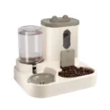 Smart Pet Feeder with Integrated Cat Bowl for Food and Water, Automatic Feeding