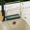 Kitchen Sink Filter Rack Foldable Sink Strainer Mesh Bag Stand Waste Garbage Net Shelf Disposable Garbage Mesh Bag Kitchen Gadge - Image 3