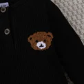 Newborn Baby Clothes 0 to 18 Months Cartoon Bear Tiny Button Onesies For Baby Boy Long Sleeve Infant Romper Toddler Jumpsuit - Image 6