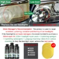 Car Headlight Restoration Polishing Kits Headlamp Scratch Remover Repair Cleaning Paste Remove Oxidation Headlight Polish Liquid - Image 6