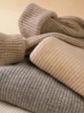 Women Fall Turtleneck Sweater Knitted Soft Pullovers Cashmere Jumpers Basic Soft Sweaters For Women 2025 Autumn Winter - Image 6