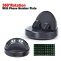 l Car Phone Holder 360 Degree Rotation With Parking Number Plate Phone Stand Mount Stick Dashboard Phone Bracket - Image 6