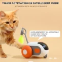 Smart Cat Toy Car Interactive Cat Toy Ball Automatic Rolling Remote Control Toy Car Indoor Cat Accessories Pet Kitten Supplies - Image 5