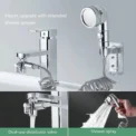 New Faucet extender external shower head bathroom faucet adapter attachment washbasin faucet external shower head set - Image 3