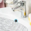 4/1Pcs Sink Overflow Ring Cover Replacement Bathroom Basin Trim Bath Round Plastic Sink Overflow Hole Covers Kitchen Accessories - Image 5