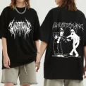 Ghostemane Graphic Print T Shirt Fashion Hip Hop Metal Rock Gothic T Shirt Streetwear Plus Size T Shirt Women