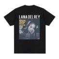 Singer Lana Del Rey Print T Shirt Men Women Fashion Hip Hop Streetwear Harajuku Short Sleeve Plus Size T Shirt Unisex - Image 5