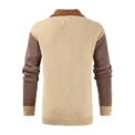 Men's Mid-Length Open Cardigan Sweater V-Neck Knitwear Autumn Season Casual Style Fashion for Men - Image 3