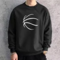 High Quality Jogging Daily Hot Sales Men's Sweatshirts Print O-Neck Long Sleeves Casual Man Popular Top Sports Clothing Pullover - Image 2