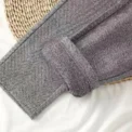 Autumn Winter Workplace High Waisted Casual Suit Pants Office Lady Women Trousers Woolen Pants Women's Harem Pencil Pants - Image 5