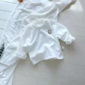 Striped Cute Baby Long Sleeved T-shirt Children Clothes Tops Boy's Sweatshirt Kids O-neck Pullover Blouse 1 2 3 4 5 6years - - Image 5