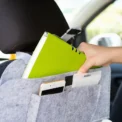 Felt Car Back Seat Organizer with 7 Pockets, Car Back Seat Kick Protector, Multi-Function Car Storage Bag, Home Felt Storage Bag - Image 3