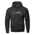 Spring/Fall Men's and women's hooded sweatshirts Street wear Running sweatshirts Casual tops Baggy jumpers - Image 3