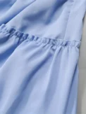 Plus Size 2025 Spring and Summer New Women's Loose Casual Button Dress Flip Lapel Pleated Dresses - Image 4