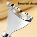 Stainless Steel Serrated Corn Peeler Corn Shaver Planer Thresher Stripper Cutter Melon Fruit Planer Sheller Kitchen Gadget Tool - Image 5