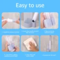 18/24Pcs New Disposable Toilet Brush Clean Tool Bathroom Cleaning Sponge Brush With Replacement Head Cleaning Kit Wc Accessories - Image 5