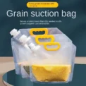 Household Food Grade Large Diameter Sealed Bag Spout Bag Kitchen Supplies Grain Storage Bag Food Packaging Kitchen Accessories