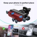 Car Vent Iphone Holder - Car Phone Holder Air Mount Cell Mobile Support Iphone - Image 5