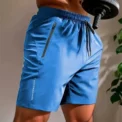UETEEY Summer Shorts Men Gym Sport Running Squat Fitness Workout Man Short Pants Breathable Quick-drying Drawstring Mens Shorts - Image 2
