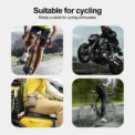 Waterproof Wireless Remote Control Button for Motorcycle Bike Handlebar Steering Wheel Media Controller Bluetooth-compatible - Image 6
