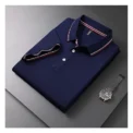 Summer men's Polo solid color classic Polo shirt men's short sleeve top quality leisure business social polo men's casualT-shirt