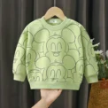 Disney Mickey Long Sleeve Sweatshirt Children's Clothes Tops Fashion Loose Crewneck Pullover Base Shirt For Girl Boy Autumn - Image 6