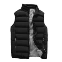 Men Vest Windproof Vest Men Jacket Sleeveless Vest Winter Jacket Casual Coat Men down Cotton Warm Thicken Waistcoat thick gilet - Image 4