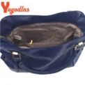 Yogodlns Designer Women Handbag Femal Leather Bags Handbags Ladies Portable Shoulder Bag Office Ladies Hobos Totes - Image 6