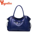 Yogodlns Designer Women Handbag Femal Leather Bags Handbags Ladies Portable Shoulder Bag Office Ladies Hobos Totes - Image 4
