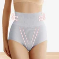 Seamless Slimming Panties For Women High Waist Hip Lifting Triangle Underwear Abdominal Flat Belly Briefs Lingerie - Image 4