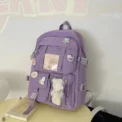 Girls Backpack Cute School Bags For Student Teens Girls Pockets Women Laptop Backpack - Image 3