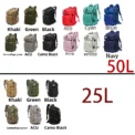 25L/50L 1000D Nylon Waterproof Trekking Fishing Hunting Bag Backpack Outdoor Rucksacks Tactical Sports Camping - Image 2