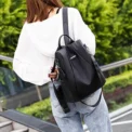 Luxury Women Backpack Casual Black/Khaki/Rose Red School Bag for Girls Detachable Strap Travel Shoulder Bag Mochila Rucksack - Image 3