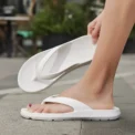 Crestar Women's New Flat Flip Flops Summer Outdoor Comfort Soft Sole Beach Sandals Lady Flat Slippers Indoor Casual House Slides - Image 4