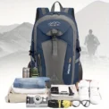 New 40L outdoor hiking bag men's and women's shoulder bag sports bag leisure travel backpack large capacity - Image 3