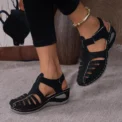 ​​2025 New Women's Peep-Toe Ankle Strap Sandals Summer Block Heel Fashion Shoes 11 Colors Available​ - Image 5