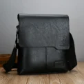 Luxury Brand Vintage Messenger Bags Men Leather Shoulder Bag Male Handbag Brown Black Side Bag Business Crossbody Bag For Men - Image 3