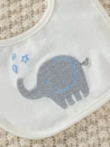 Pcs Baby Boy's all seasons Full Cartoon Elephant Streetwear Fashion Pantsuit +Hat +Gloves+Bib - Image 4