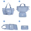 Large Capacity Expanding Travel Bags Luggage Organizer Bag Handbag Waterproof Portable Foldable Travel Clothes Storage Bag New - Image 6