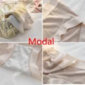 M-XL Women's Modal Panties Seamless Underwear Cotton Breathable Female Underpants Girls Briefs Plus Size Sexy Intimates Lingerie - Image 5