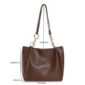 Commuting Large-Capacity Bag for Women Spring and Summer 2025 New High-End Women's Bag Shoulder Tote Bag - Image 4