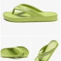 EVA flip-flops women's slippers in summer non-slip, couples wear slippers with thick soles, durable and soft soles - Image 3