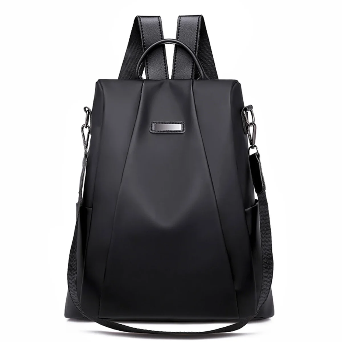 Luxury Women Backpack Casual Black/Khaki/Rose Red School Bag for Girls Detachable Strap Travel Shoulder Bag Mochila Rucksack - Image 1