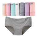 4Pcs/lot Girls Briefs Panties Cotton Teen Underwear Little Toddler 8-14Y